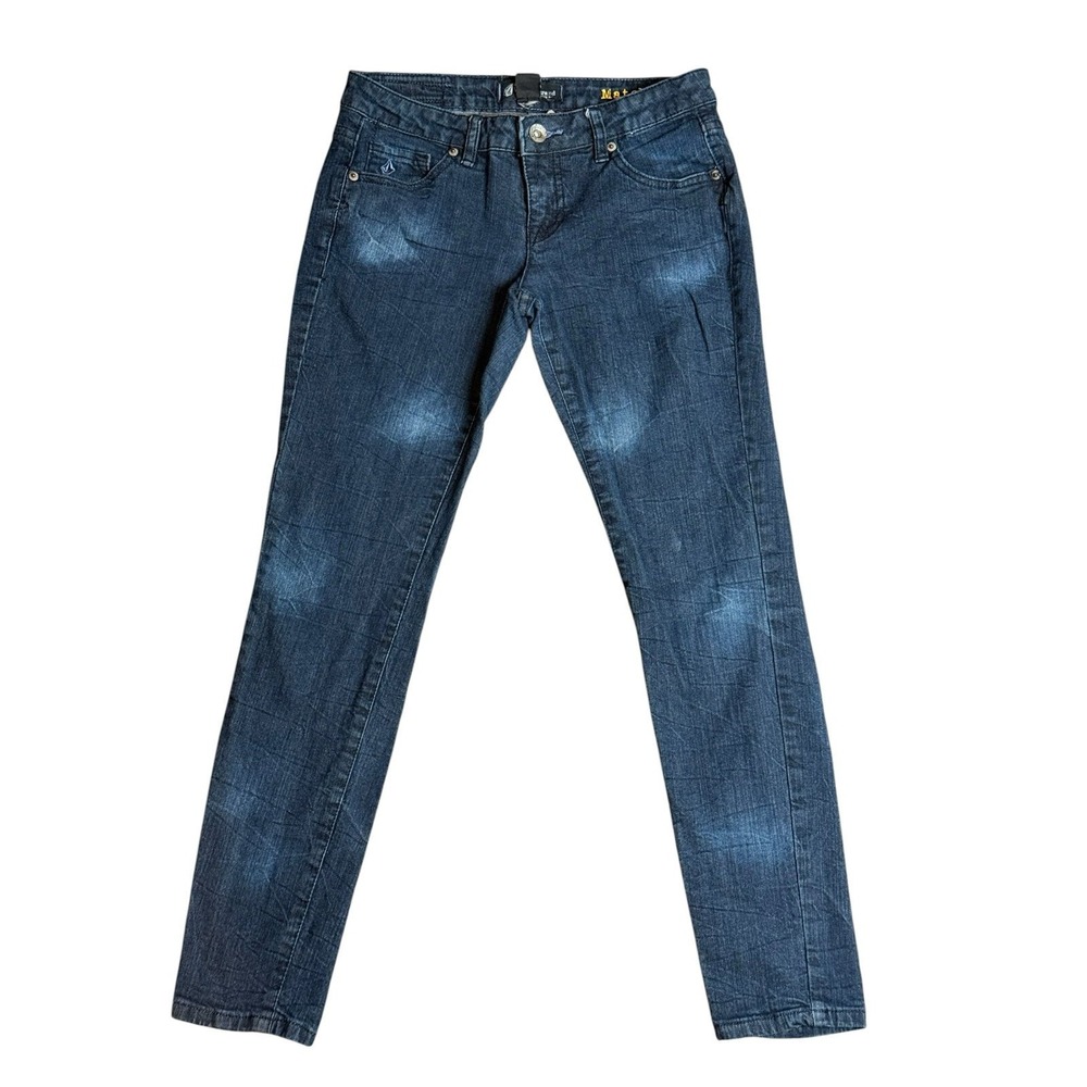 Volcom Brand Jeans Size 5 Dark Wash Bootcut
Stretch Denim‎